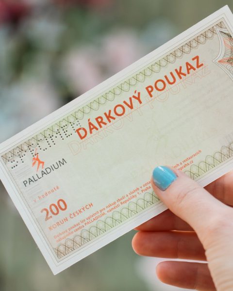 V Palladiu rozdávají poukazy zdarma