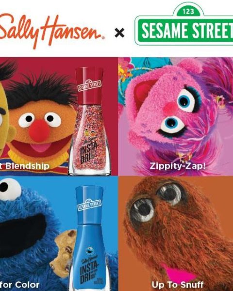 Sally Hansen představuje novou limitovanou edici Insta-Dri® Sesame Street®