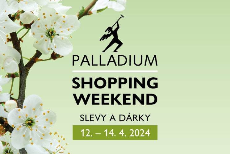 Jarní Palladium Shopping Weekend se koná 12. – 14. 4. 2024