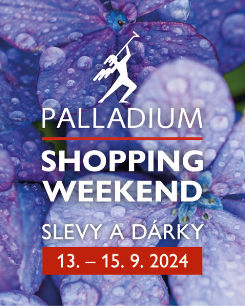 Největší nákupní akce podzimu – Palladium Shopping Weekend 13.-15.9.2024