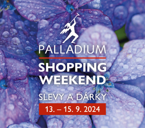 Největší nákupní akce podzimu – Palladium Shopping Weekend 13.-15.9.2024