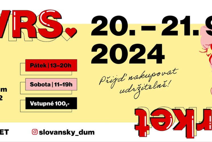 LAVRS Market 2024: 20. – 21.9. ve Slovanském domě v centru Prahy