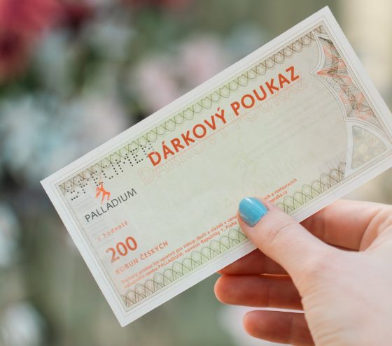 V Palladiu rozdávají poukazy zdarma